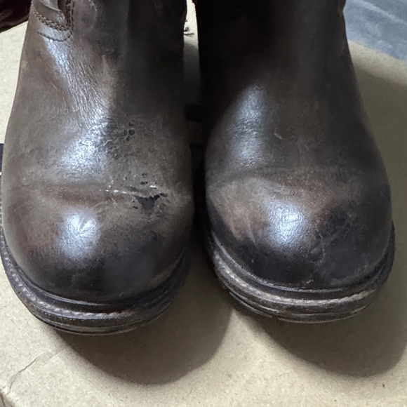 Freebird by Steven Chocolate Brown Moto Boots - Picture 6 of 10